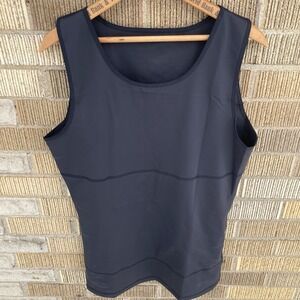 Nebility Men's 3XL (Fits SMALL!) Compression Shapewear Tank Slimming Body Shaper